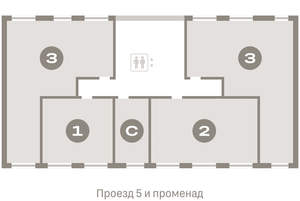 Студия квартира, вторичка, 20м2, 2/9 этаж