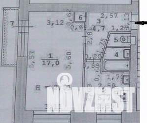 1-к квартира, вторичка, 31м2, 4/5 этаж