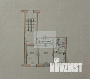 2-к квартира, вторичка, 54м2, 2/4 этаж