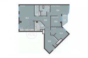 3-к квартира, вторичка, 135м2, 5/9 этаж