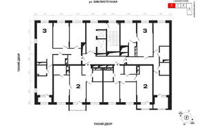 2-к квартира, вторичка, 64м2, 9/25 этаж