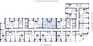 2-к квартира, вторичка, 49м2, 2/26 этаж