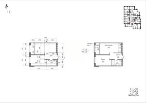 1-к квартира, вторичка, 44м2, 7/26 этаж