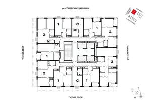 1-к квартира, вторичка, 37м2, 14/30 этаж