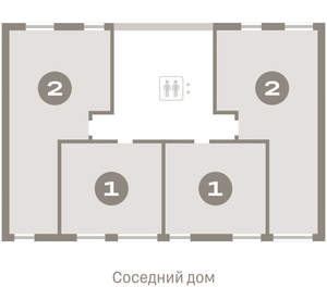 1-к квартира, вторичка, 40м2, 8/16 этаж
