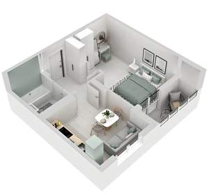 1-к квартира, вторичка, 37м2, 13/17 этаж