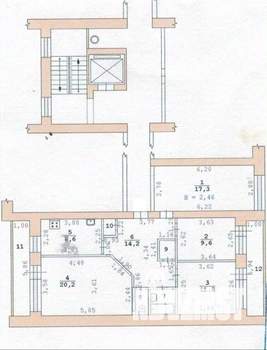 4-к квартира, вторичка, 88м2, 8/9 этаж