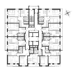 1-к квартира, вторичка, 43м2, 11/20 этаж
