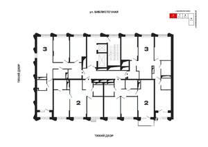 2-к квартира, вторичка, 60м2, 10/25 этаж