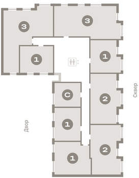 Студия квартира, вторичка, 26м2, 4/9 этаж