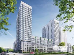 2-к квартира, вторичка, 64м2, 1/26 этаж