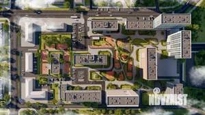 3-к квартира, строящийся дом, 47м2, 20/27 этаж