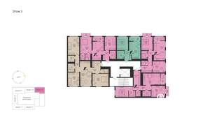 3-к квартира, вторичка, 91м2, 3/31 этаж