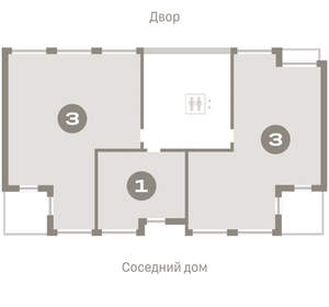 1-к квартира, вторичка, 36м2, 9/16 этаж