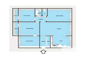 4-к квартира, вторичка, 86м2, 1/9 этаж