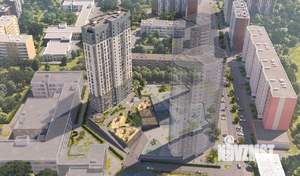 2-к квартира, строящийся дом, 57м2, 15/26 этаж