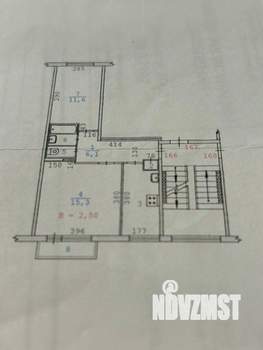 2-к квартира, вторичка, 43м2, 2/5 этаж