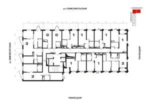Студия квартира, вторичка, 22м2, 21/25 этаж