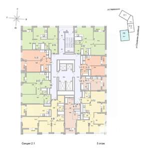 3-к квартира, вторичка, 73м2, 5/24 этаж