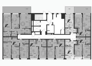 3-к квартира, вторичка, 92м2, 2/22 этаж