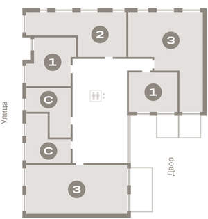 3-к квартира, вторичка, 103м2, 2/25 этаж
