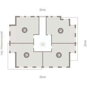 2-к квартира, вторичка, 98м2, 8/8 этаж