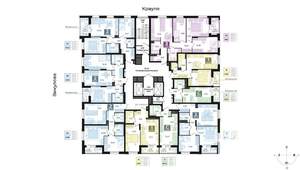 2-к квартира, вторичка, 67м2, 6/15 этаж