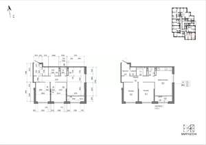 2-к квартира, вторичка, 63м2, 25/26 этаж