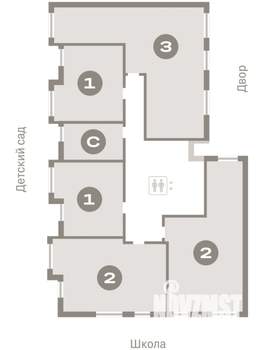 Студия квартира, вторичка, 20м2, 7/9 этаж