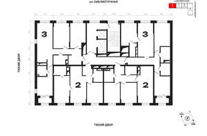 2-к квартира, вторичка, 61м2, 5/25 этаж