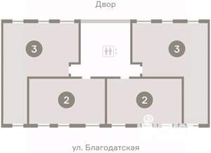 3-к квартира, вторичка, 86м2, 3/8 этаж