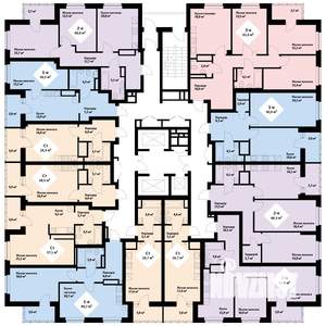 2-к квартира, вторичка, 66м2, 21/25 этаж