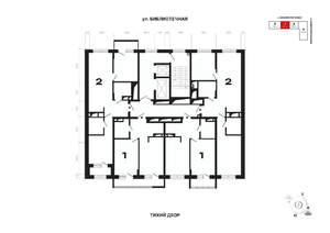 1-к квартира, вторичка, 46м2, 8/25 этаж