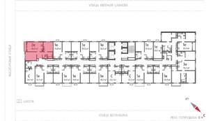 2-к квартира, вторичка, 55м2, 15/24 этаж