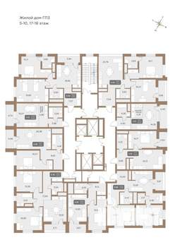 Студия квартира, вторичка, 30м2, 18/24 этаж