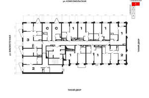 1-к квартира, вторичка, 37м2, 13/25 этаж