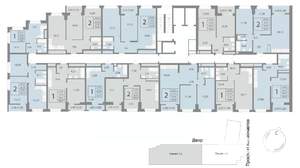 2-к квартира, вторичка, 40м2, 16/26 этаж