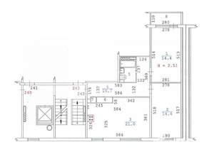 3-к квартира, вторичка, 65м2, 7/9 этаж