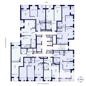 1-к квартира, вторичка, 47м2, 14/18 этаж