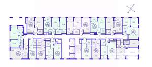 1-к квартира, строящийся дом, 37м2, 28/28 этаж