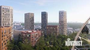 3-к квартира, строящийся дом, 76м2, 23/30 этаж