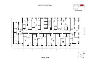 3-к квартира, вторичка, 77м2, 20/25 этаж