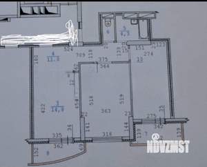 2-к квартира, вторичка, 64м2, 17/20 этаж