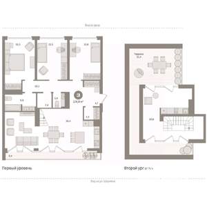 3-к квартира, вторичка, 175м2, 7/7 этаж