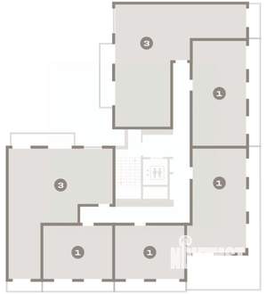 3-к квартира, вторичка, 93м2, 8/9 этаж