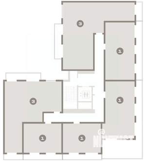 1-к квартира, вторичка, 57м2, 8/9 этаж