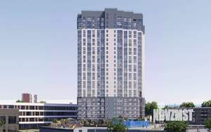 2-к квартира, строящийся дом, 75м2, 26/26 этаж