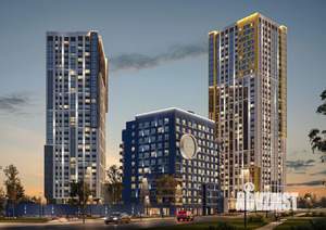 2-к квартира, вторичка, 58м2, 24/29 этаж