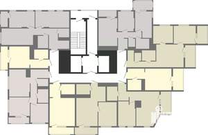 2-к квартира, вторичка, 52м2, 9/19 этаж