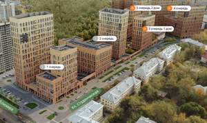 2-к квартира, вторичка, 44м2, 16/25 этаж